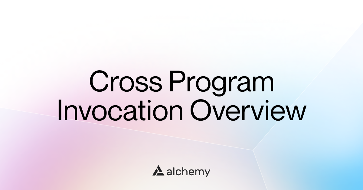 What are cross-program invocations on Solana? | Alchemy