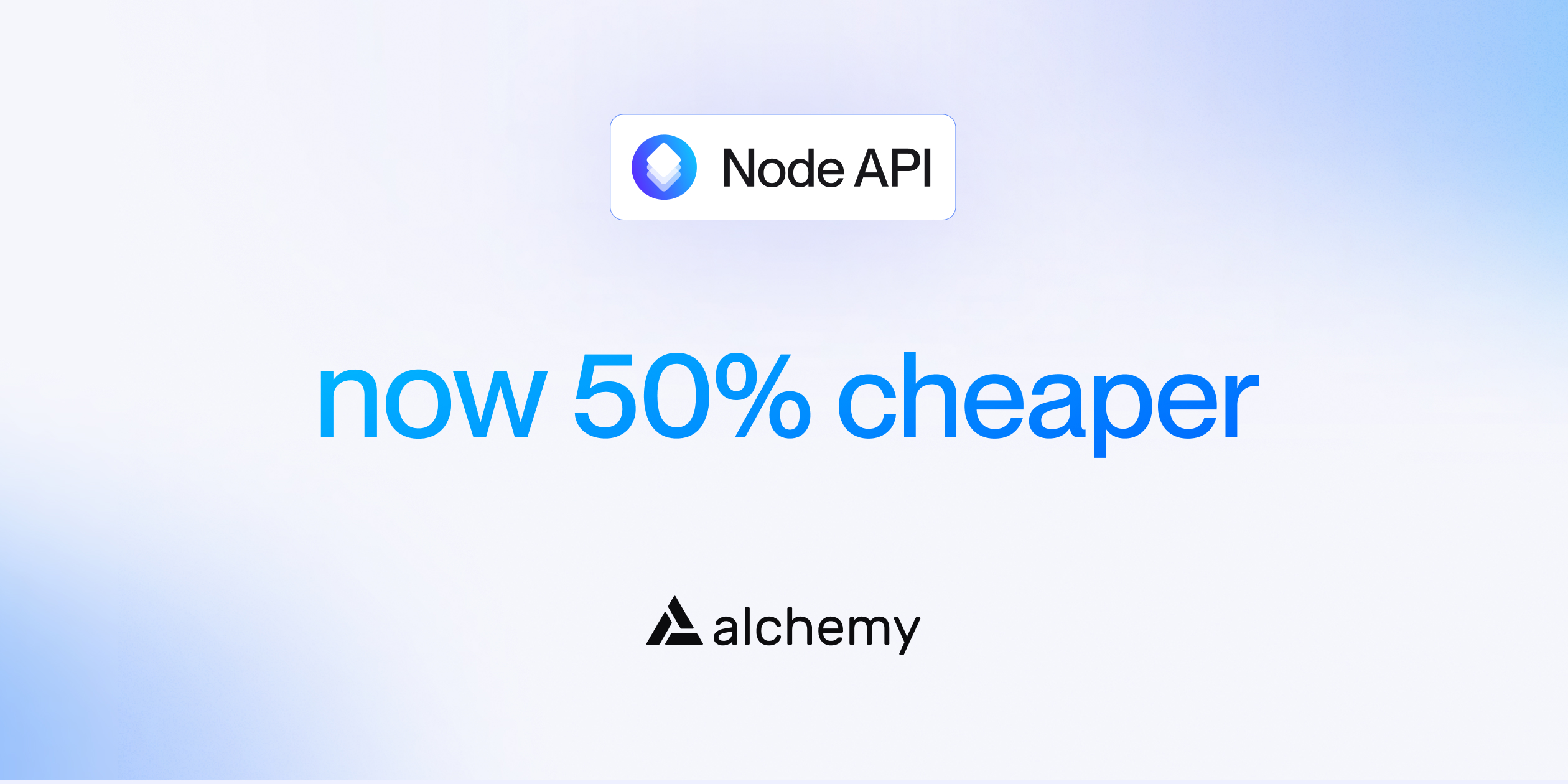 New Developer Friendly Node API Pricing | Alchemy