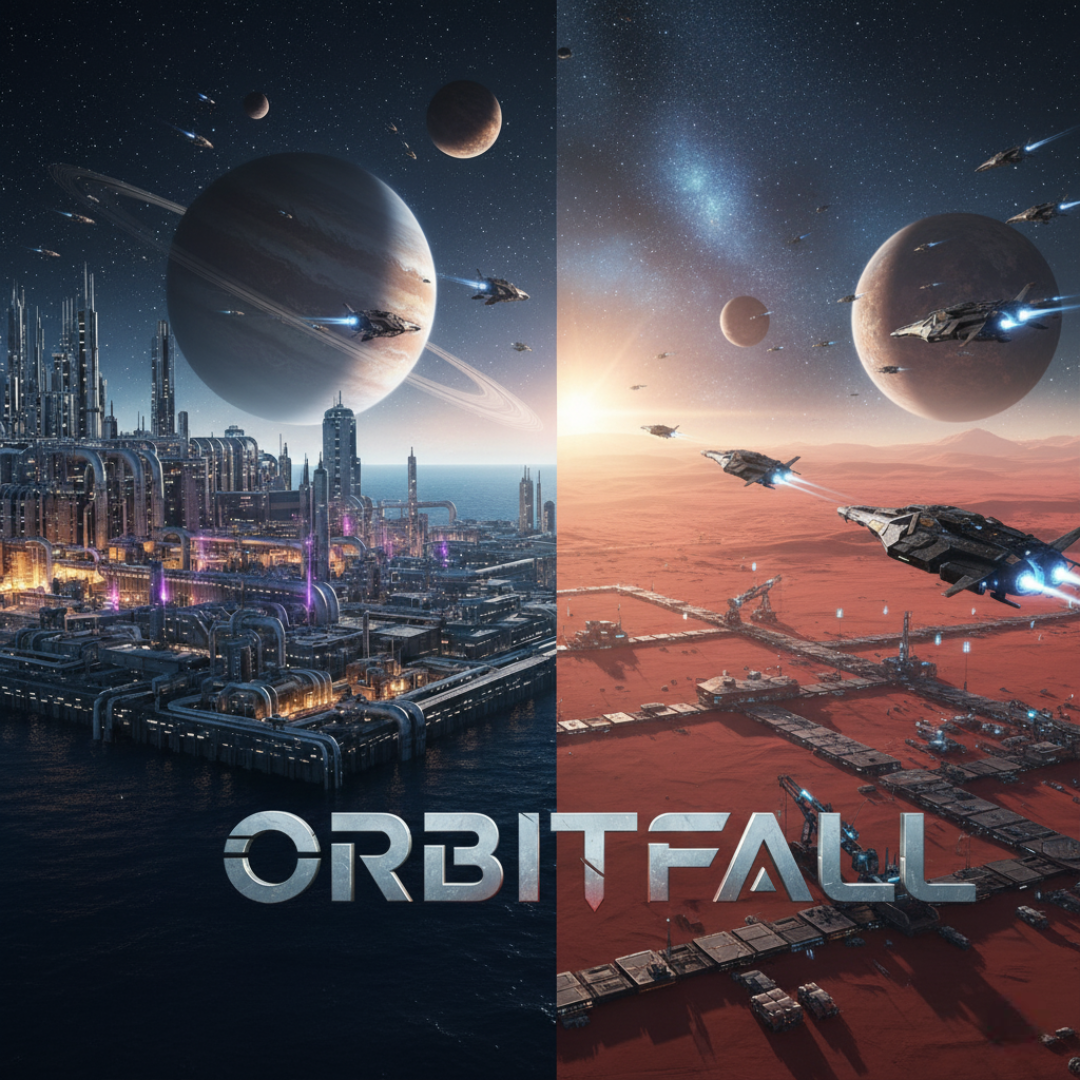 OrbitFall logo