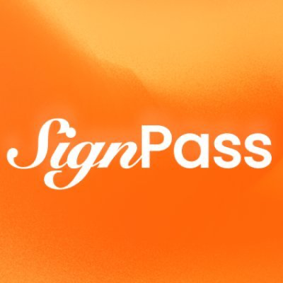 Sign logo