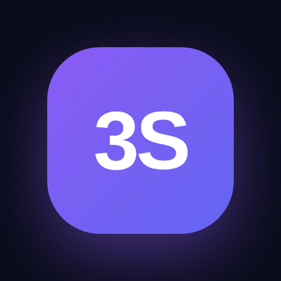3Social logo