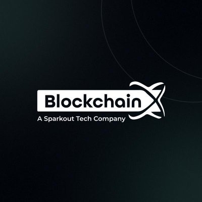 BlockchainX logo