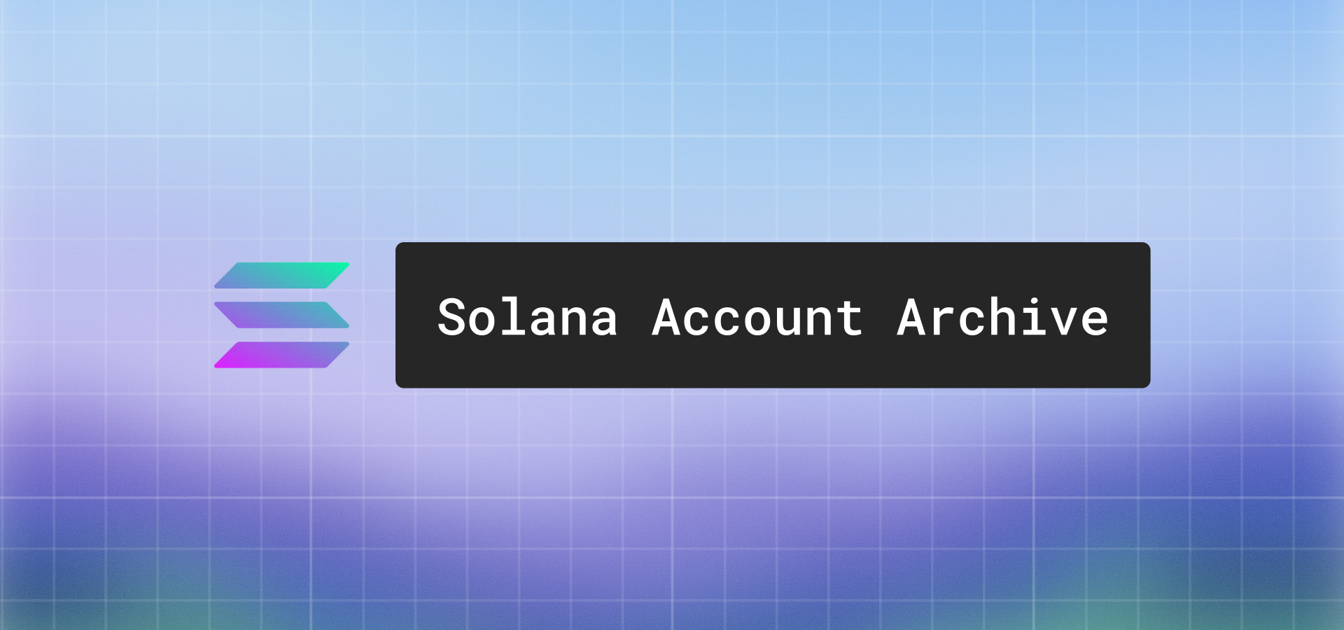 Solana Account Archive & Weekly Recap